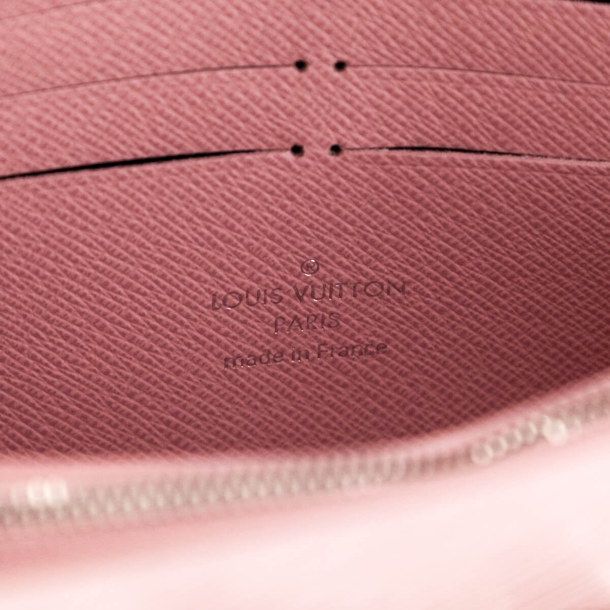 Louis Vuitton Rose Ballerine Epi Twist Belt Chain Wallet