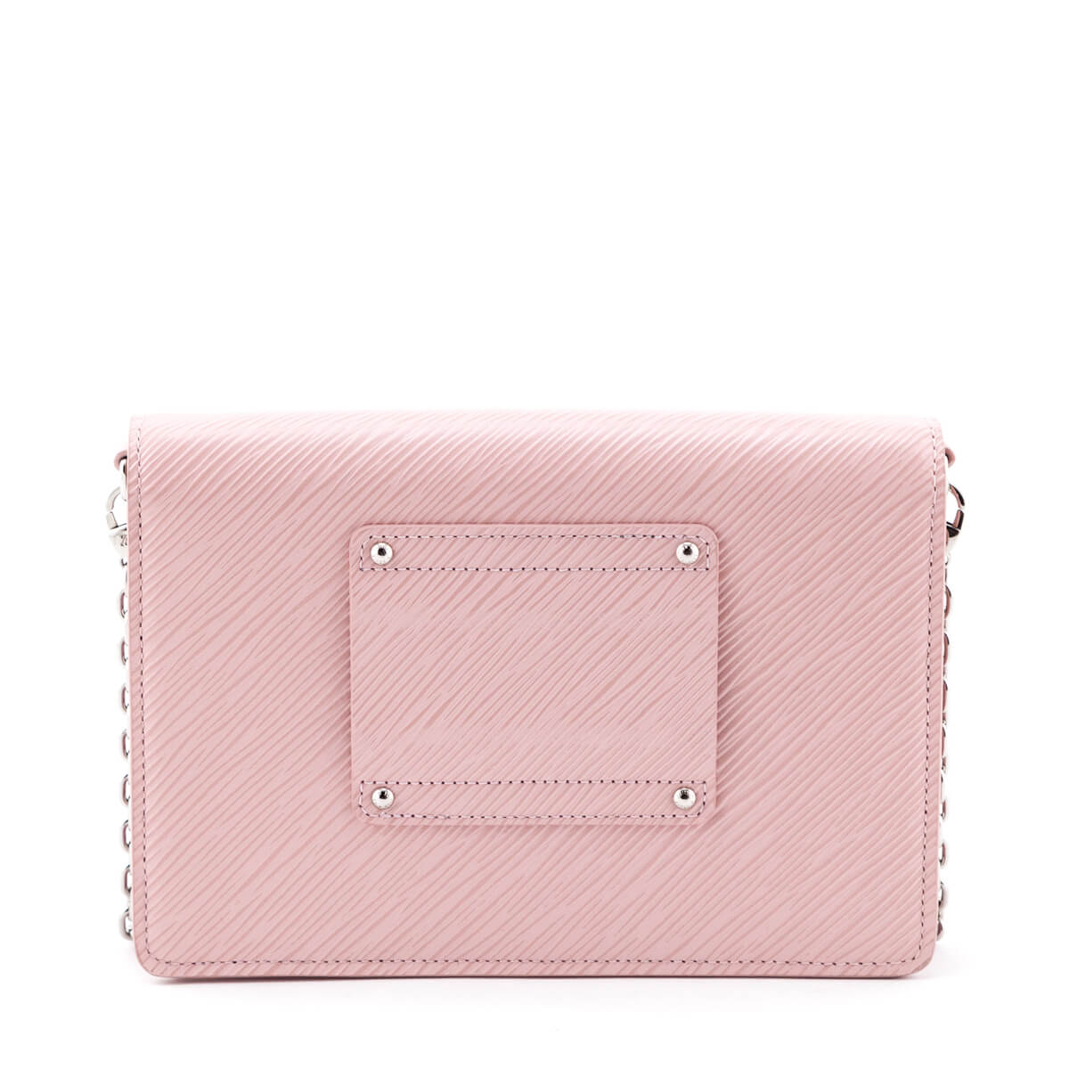 Louis Vuitton Rose Ballerine Epi Twist Belt Chain Wallet