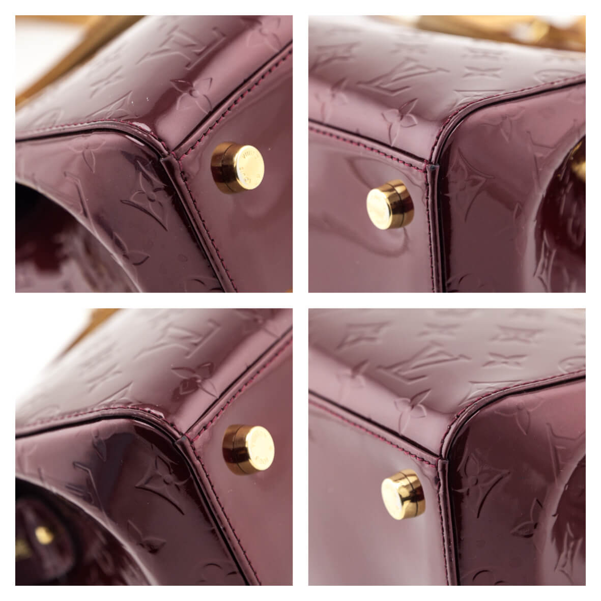 Louis Vuitton Rouge Fauvist Monogram Vernis Brea MM