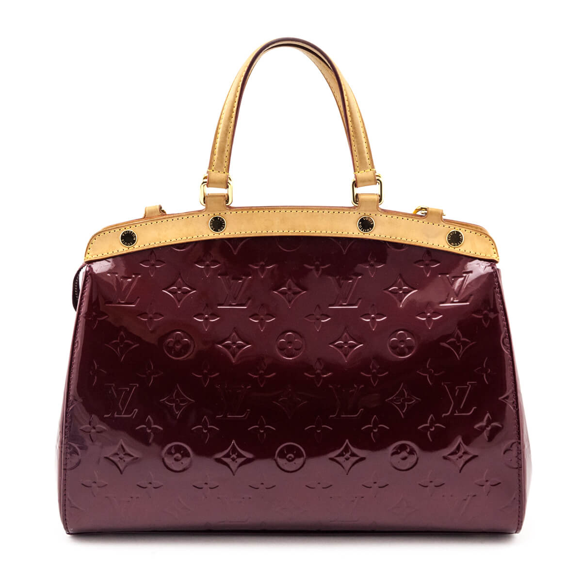 Louis Vuitton Rouge Fauvist Monogram Vernis Brea MM