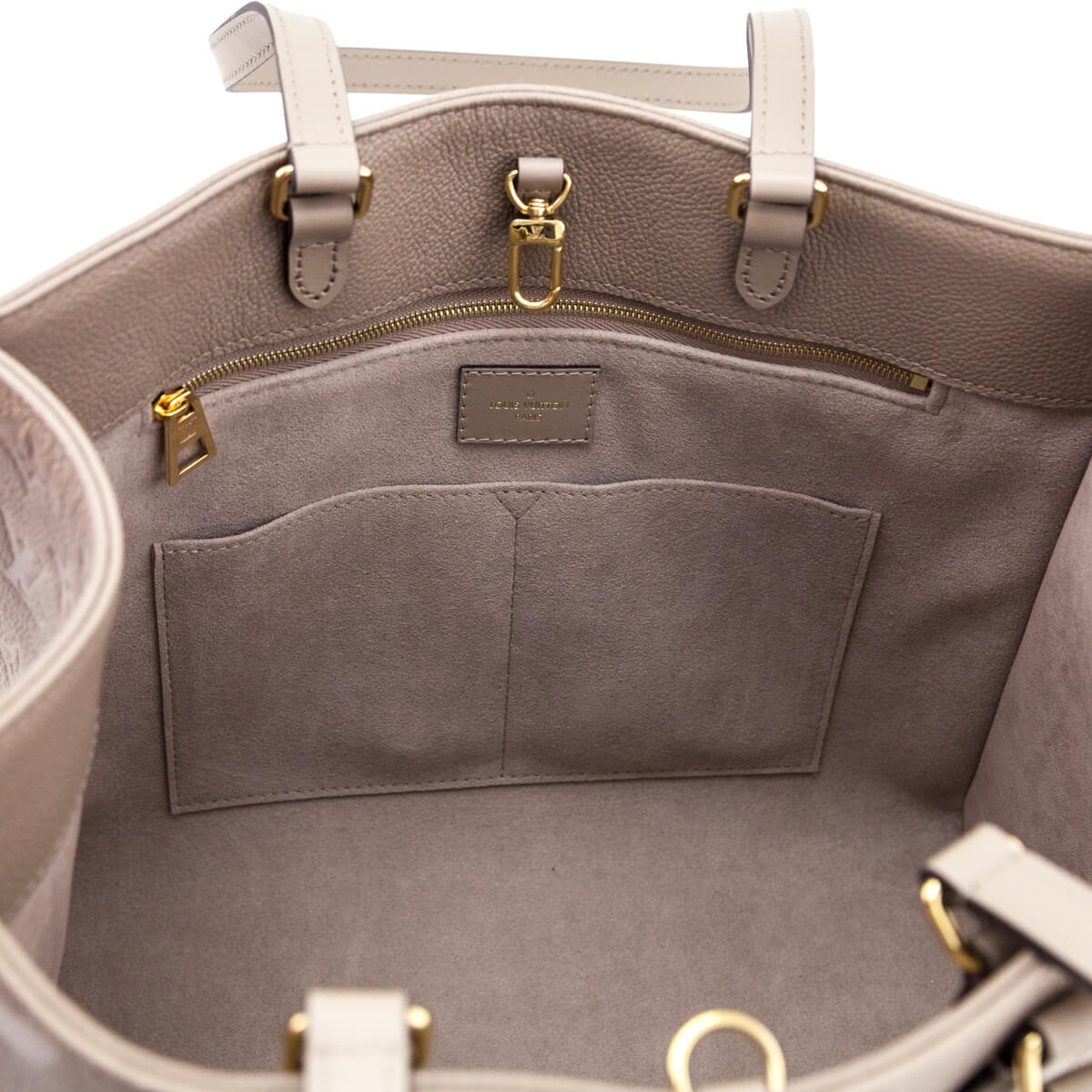 Louis Vuitton Tourterelle Monogram Giant Empreinte Onthego MM