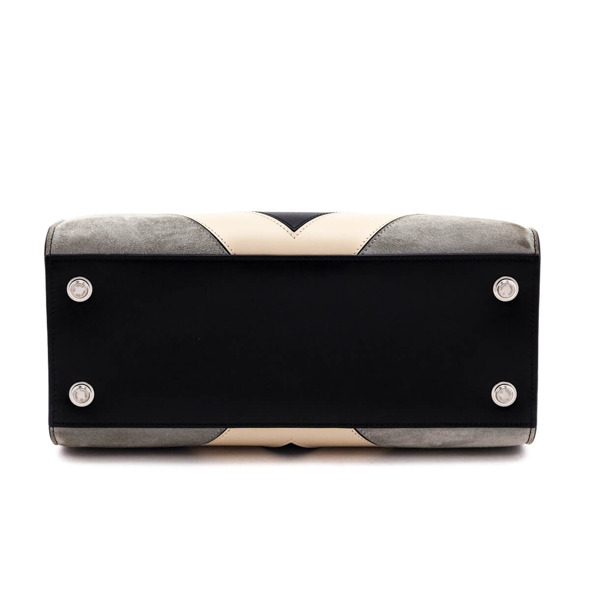 Louis Vuitton Tri-Color Calfskin & Suede Chevron City Steamer MM