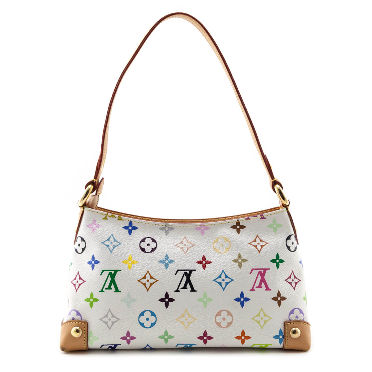 Louis Vuitton White Monogram Multicolore Eliza Bag