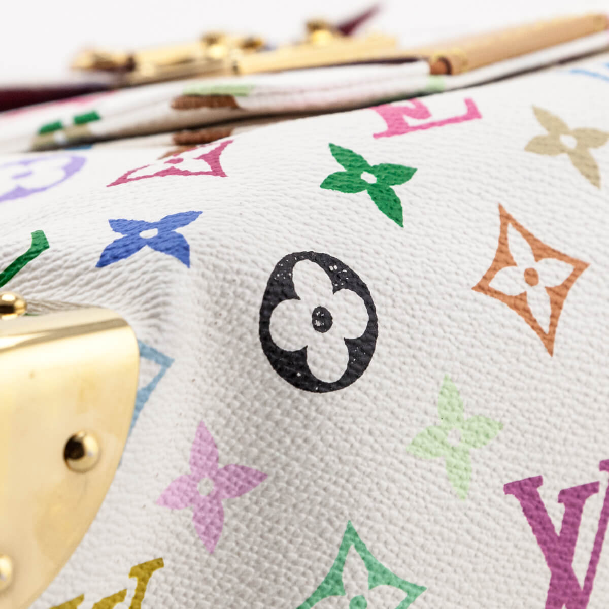 Louis Vuitton White Monogram Multicolore Speedy 30