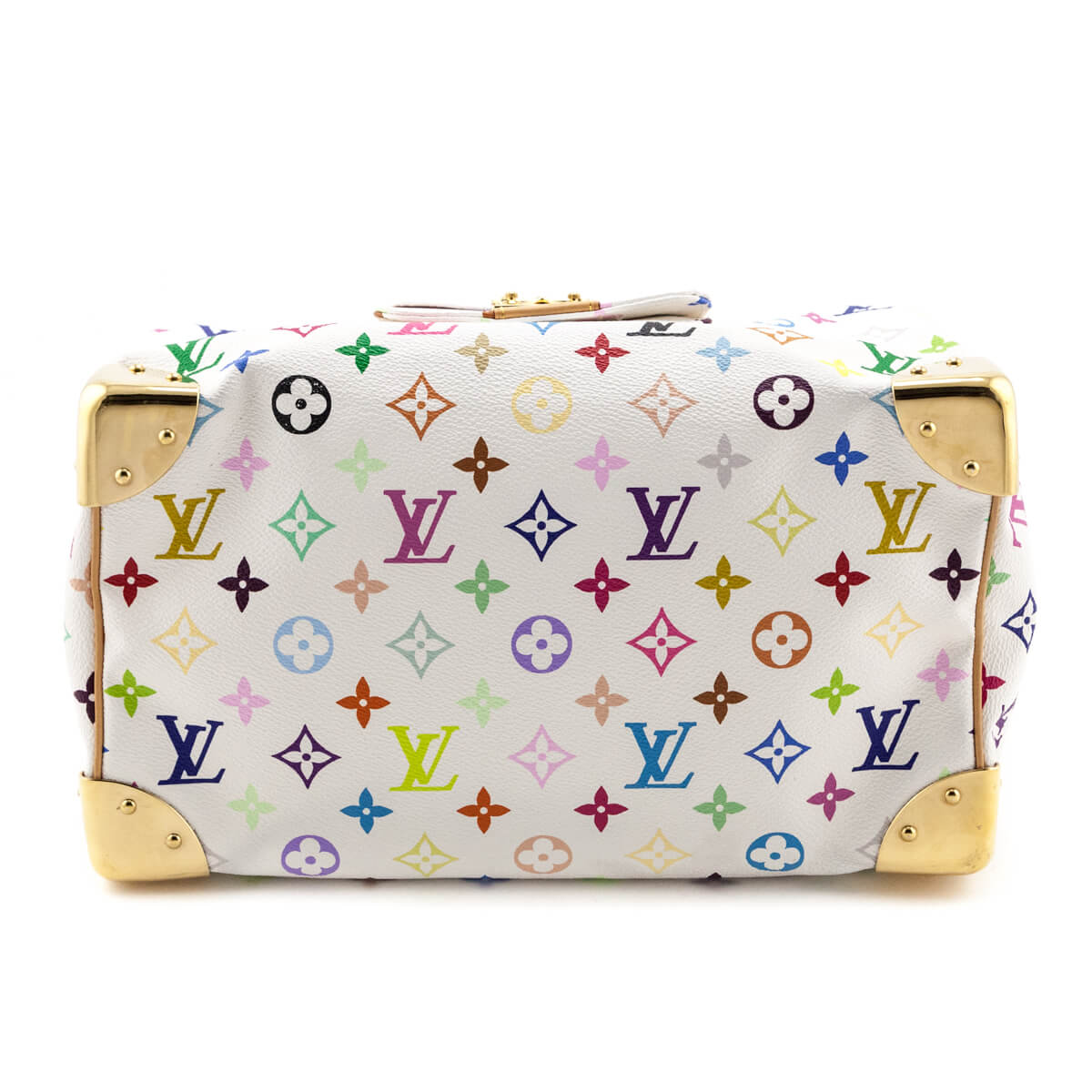 Louis Vuitton White Monogram Multicolore Speedy 30