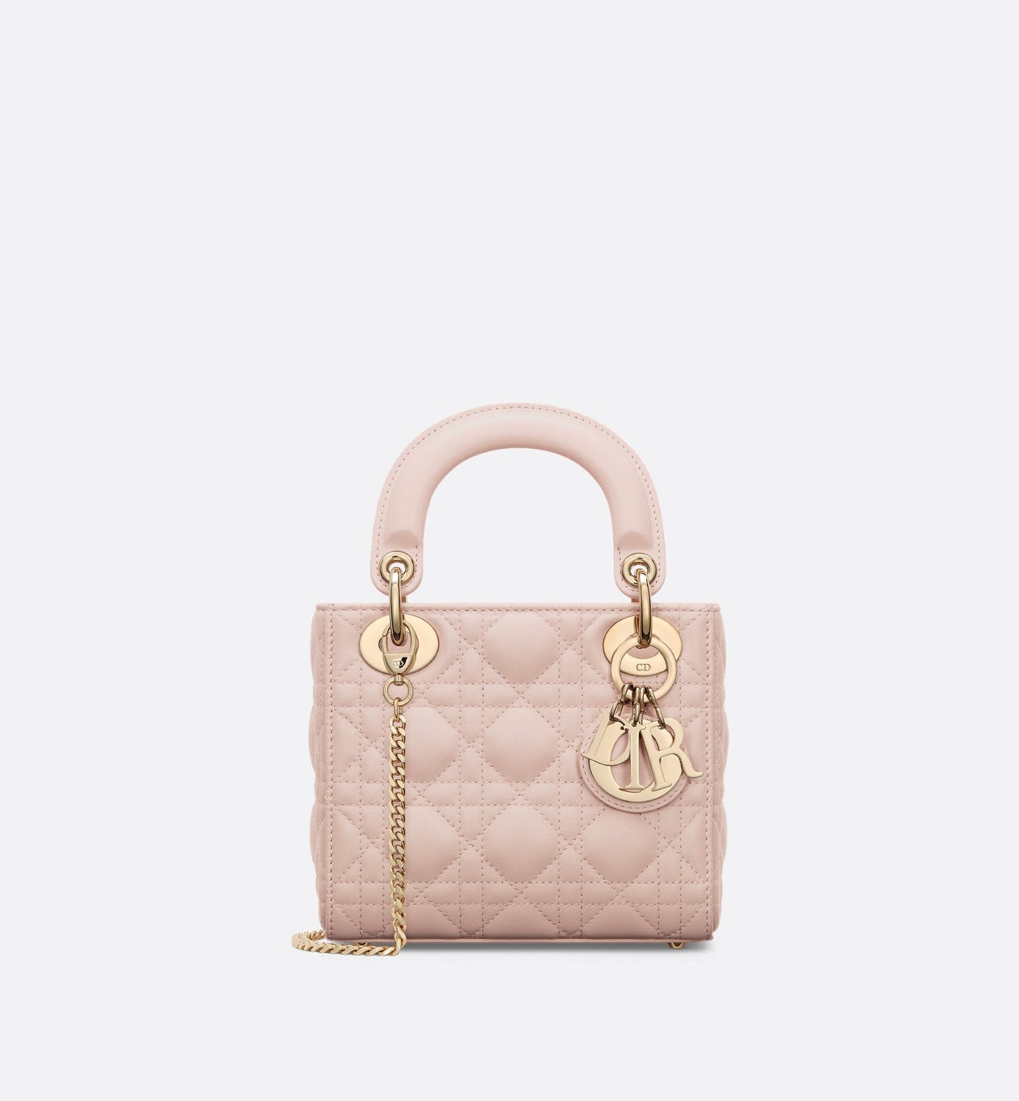 Mini Lady Luxury Dior Bag Powder Pink Cannage Lambskin