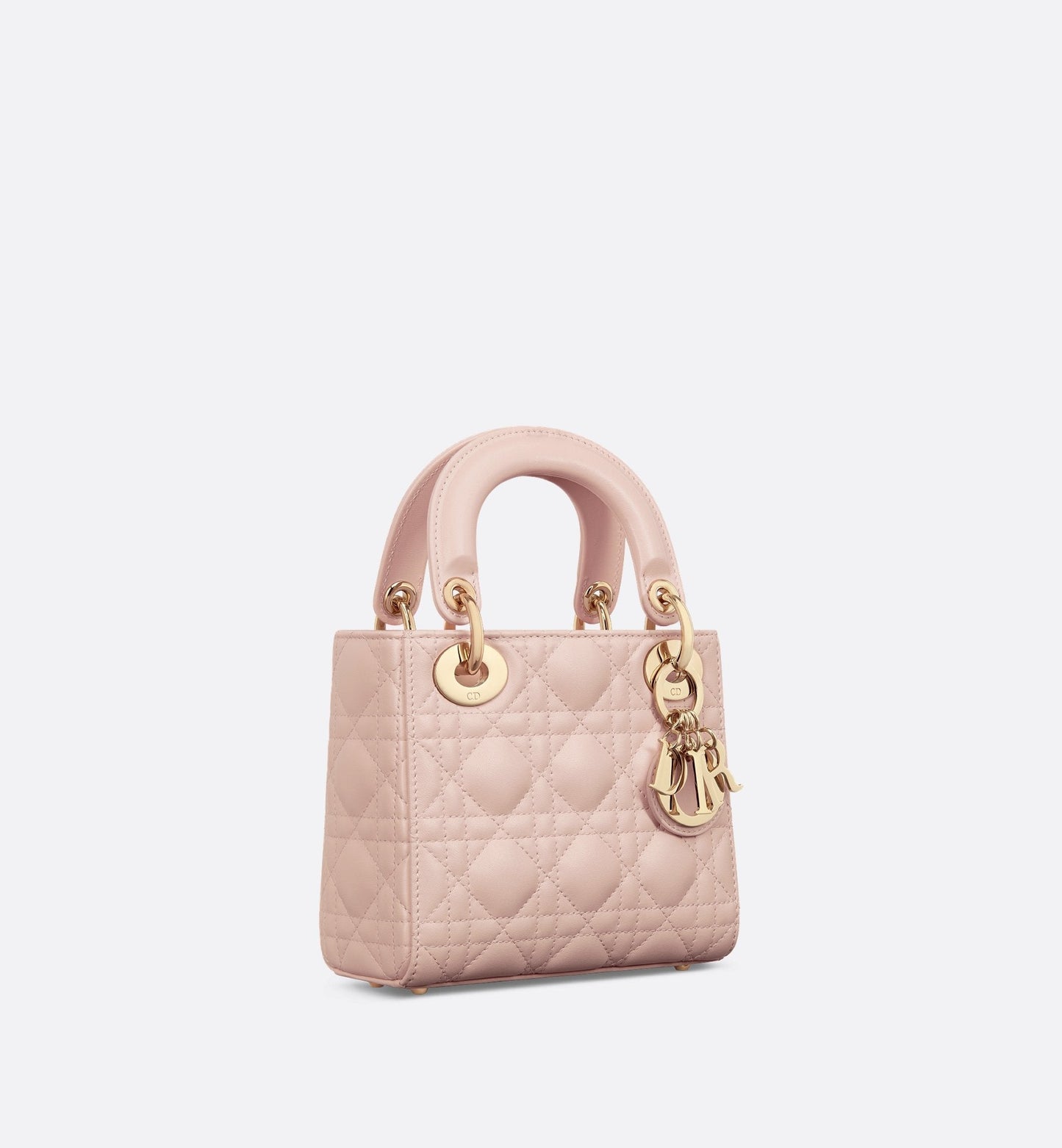 Mini Lady Luxury Dior Bag Powder Pink Cannage Lambskin