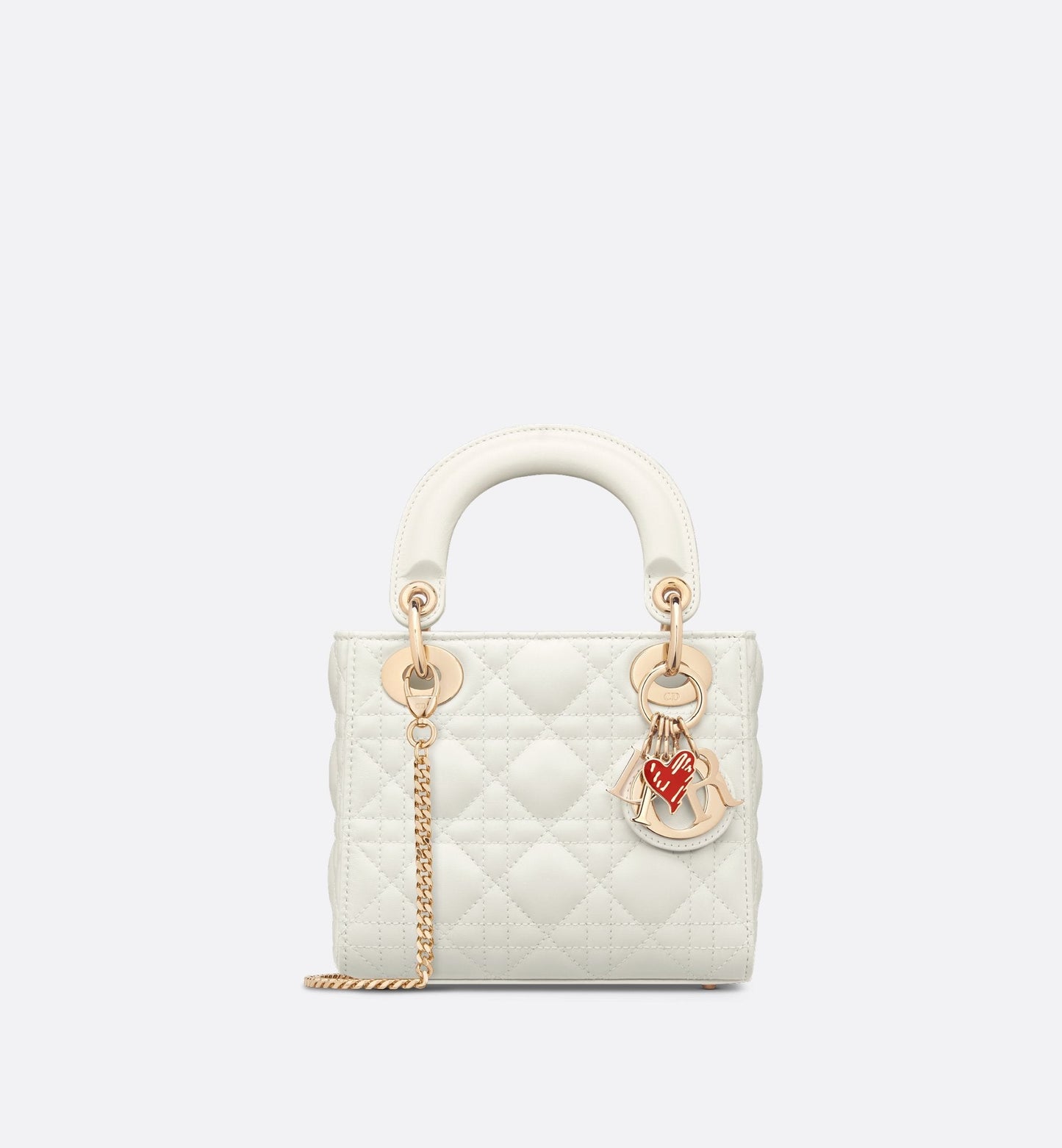 Luxury Dioramour Mini Lady Luxury Dior Bag Latte Cannage Lambskin