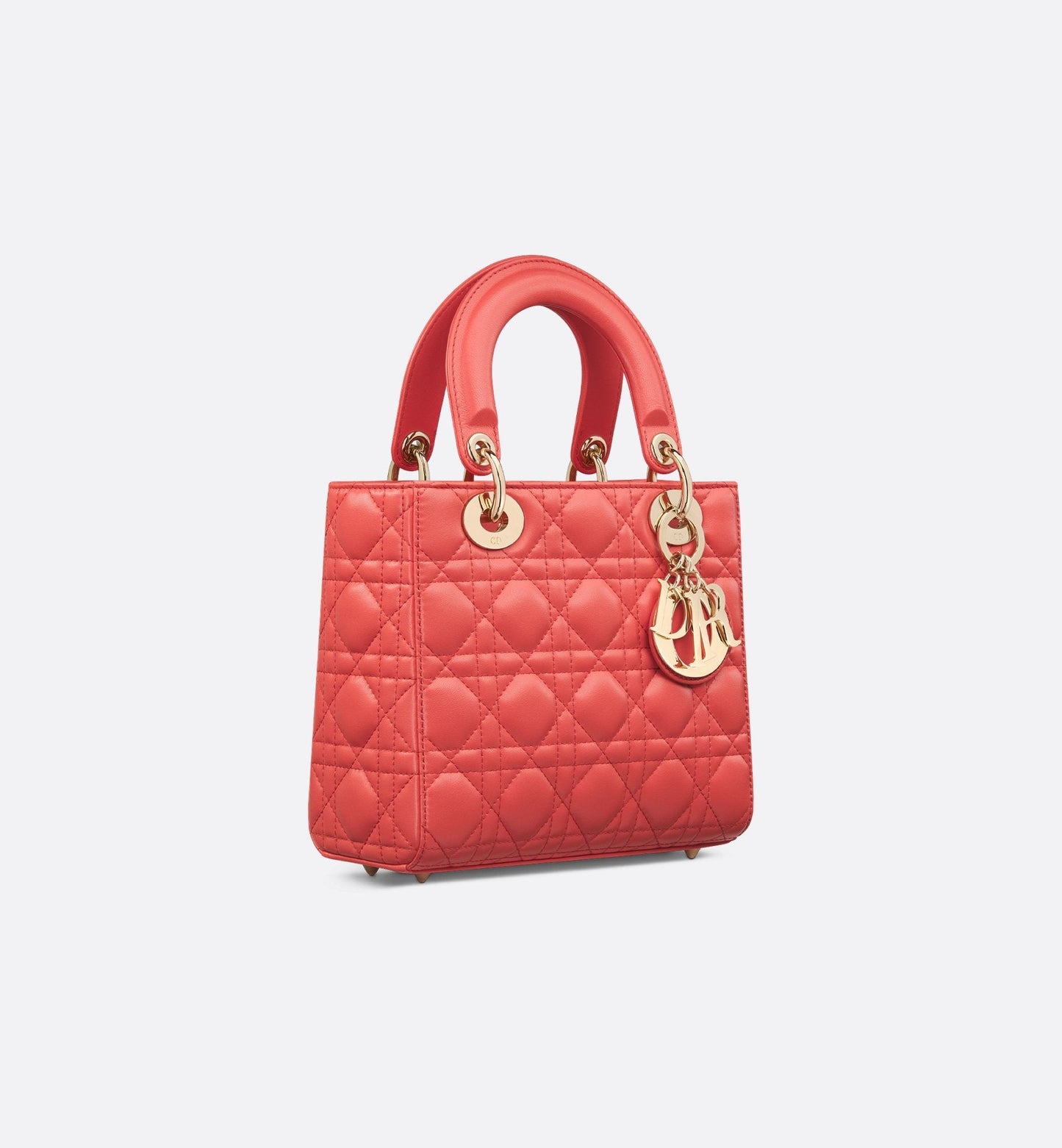 Small Luxury Dioriviera Lady Luxury Dior My AbcLuxury Dior Bag Coral Cannage Lambskin