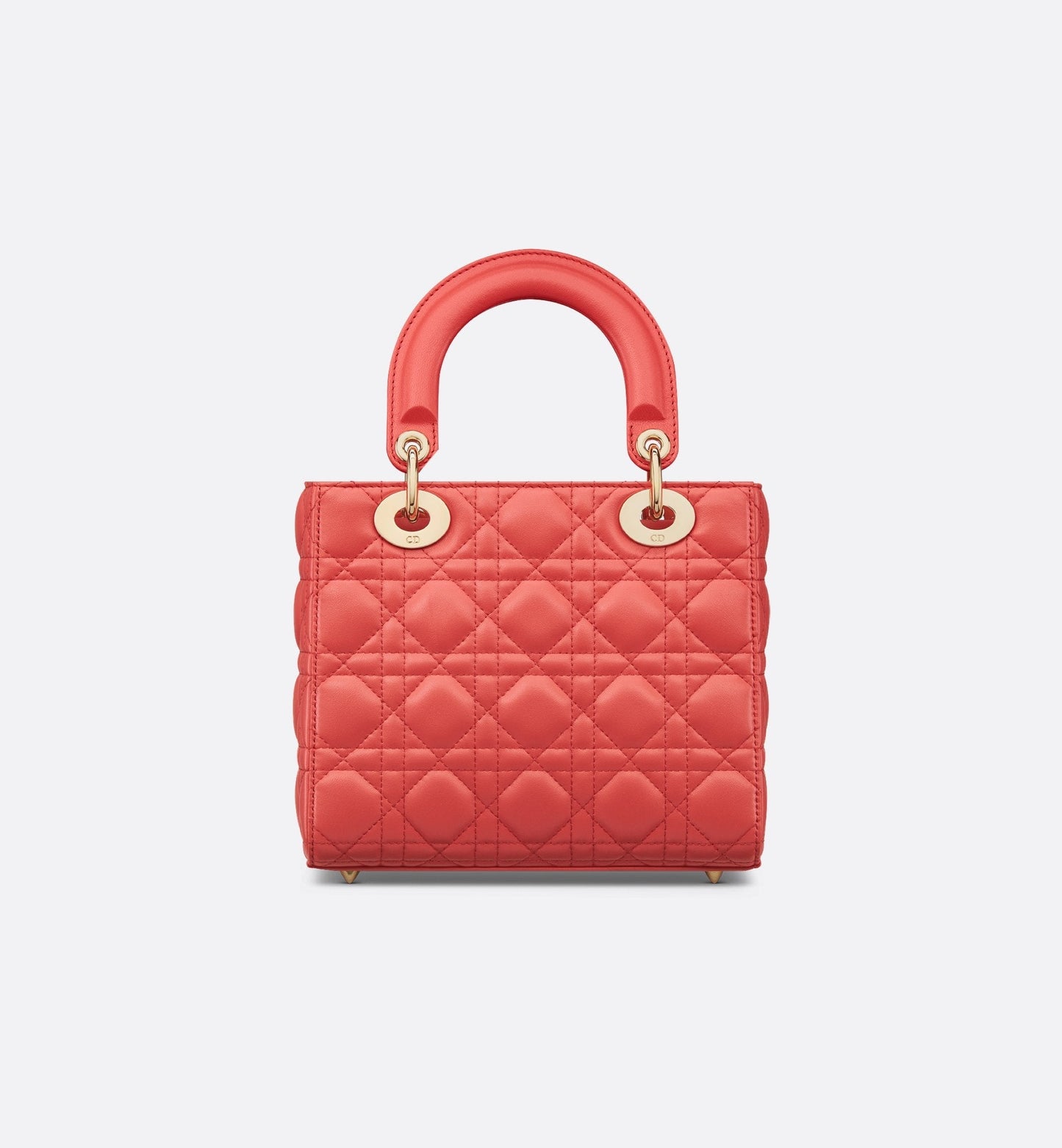 Small Luxury Dioriviera Lady Luxury Dior My AbcLuxury Dior Bag Coral Cannage Lambskin