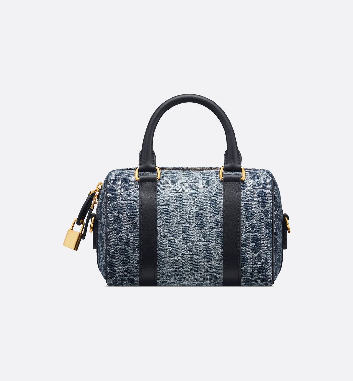 Groove 20 Bag Blue Denim Luxury Dior Oblique Jacquard