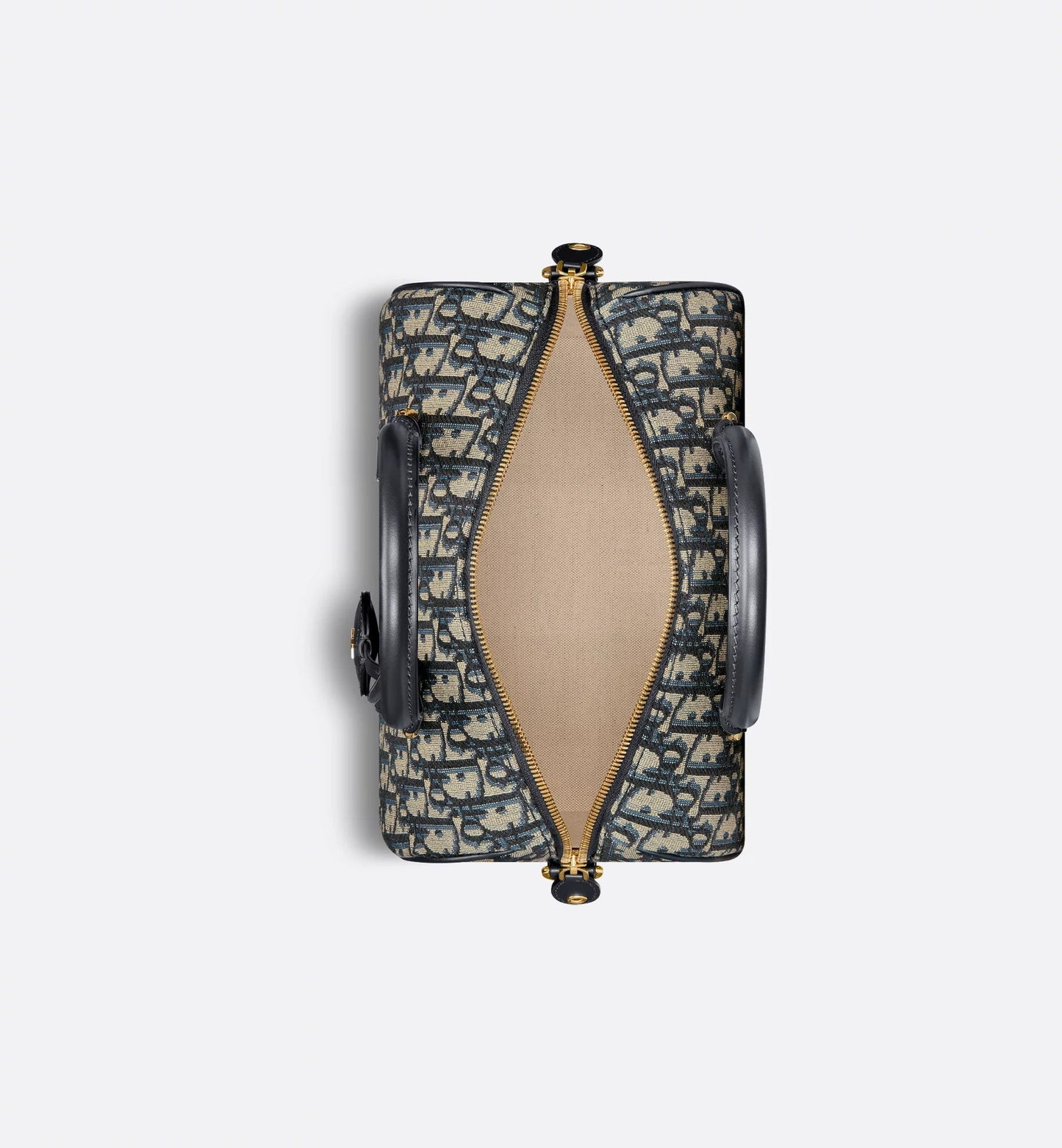 Groove 25 Bag Blue Luxury Dior Oblique Jacquard