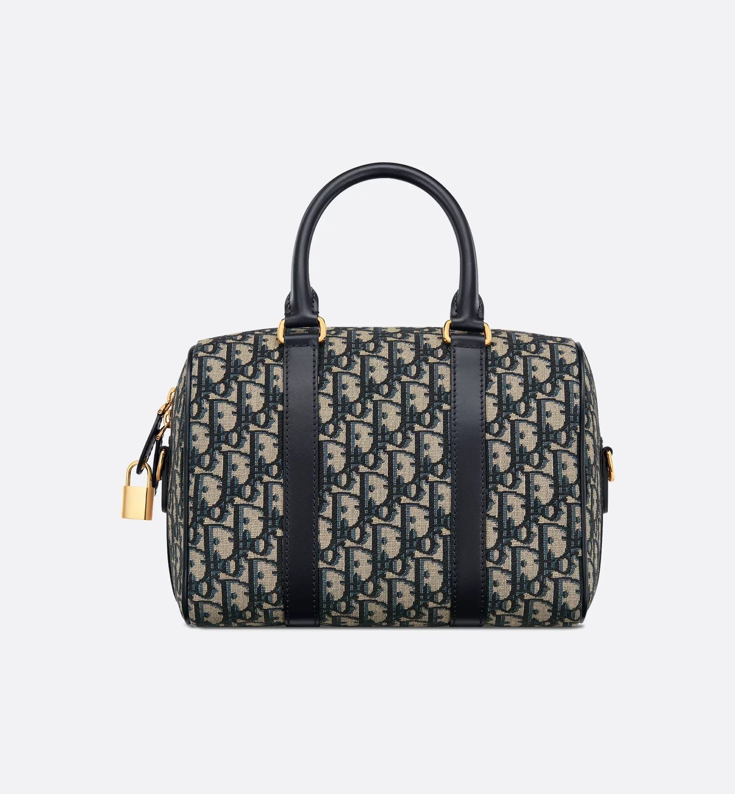 Groove 25 Bag Blue Luxury Dior Oblique Jacquard