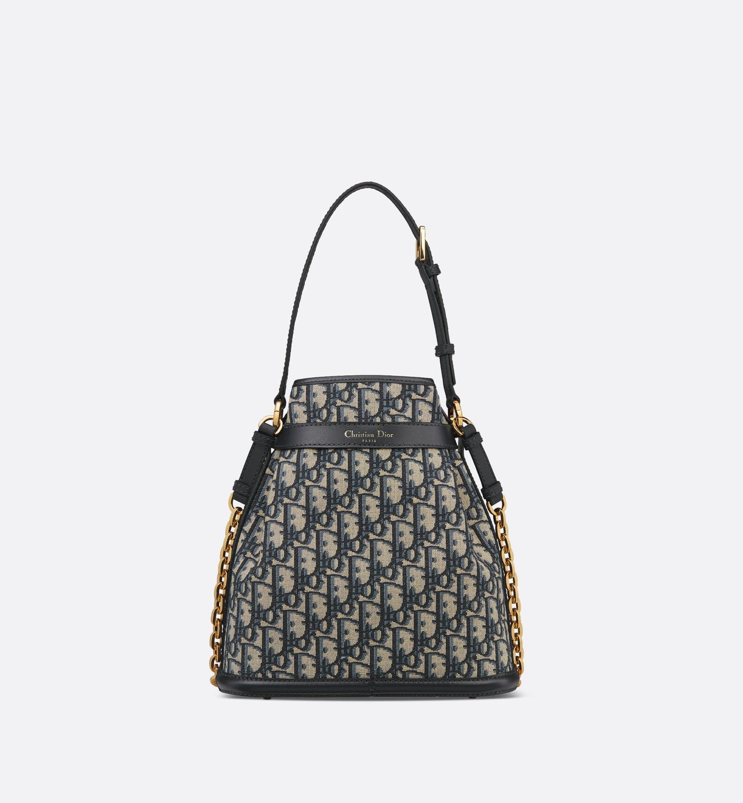 Medium C Est Luxury Dior Bag Blue Luxury Dior Oblique Jacquard