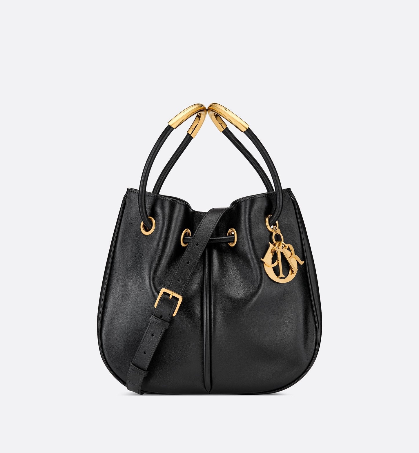 Medium Luxury Dior Nolita Bag Black Calfskin