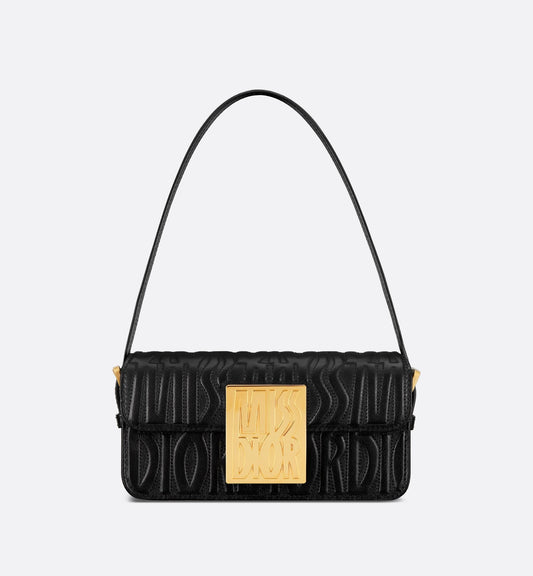 Miss Luxury Dior Flap Bag Black Quilted Miss Luxury Dior Allover Calfskin