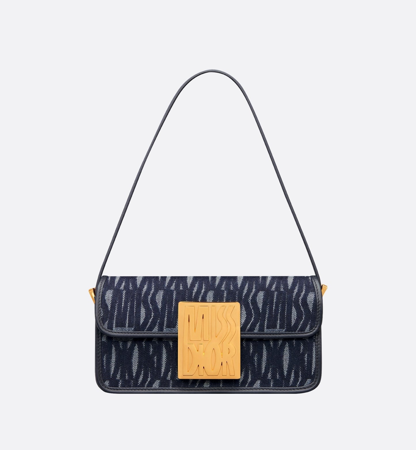 Miss Luxury Dior Flap Bag Blue Miss Luxury Dior Allover Denim