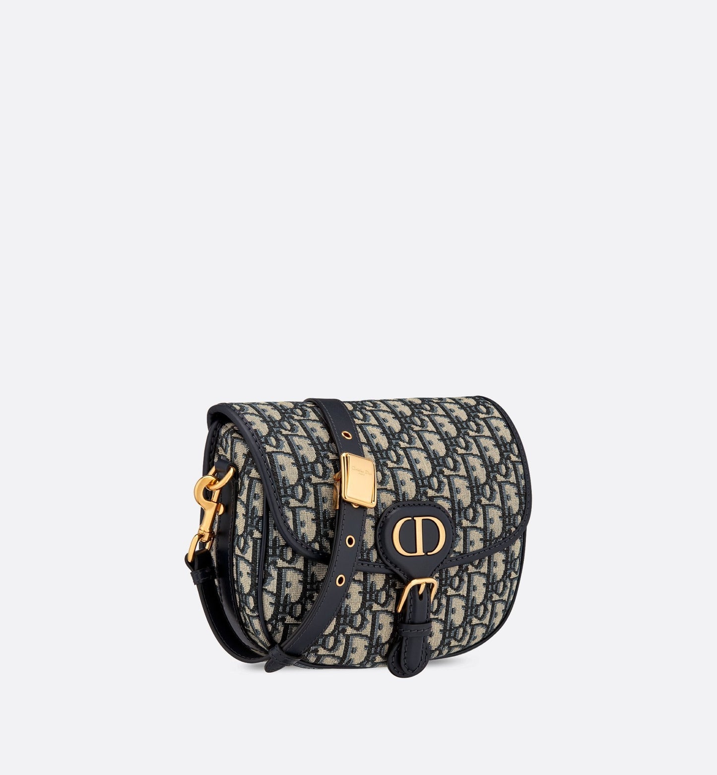 Medium Luxury Dior Bobby Bag Blue Luxury Dior Oblique Jacquard