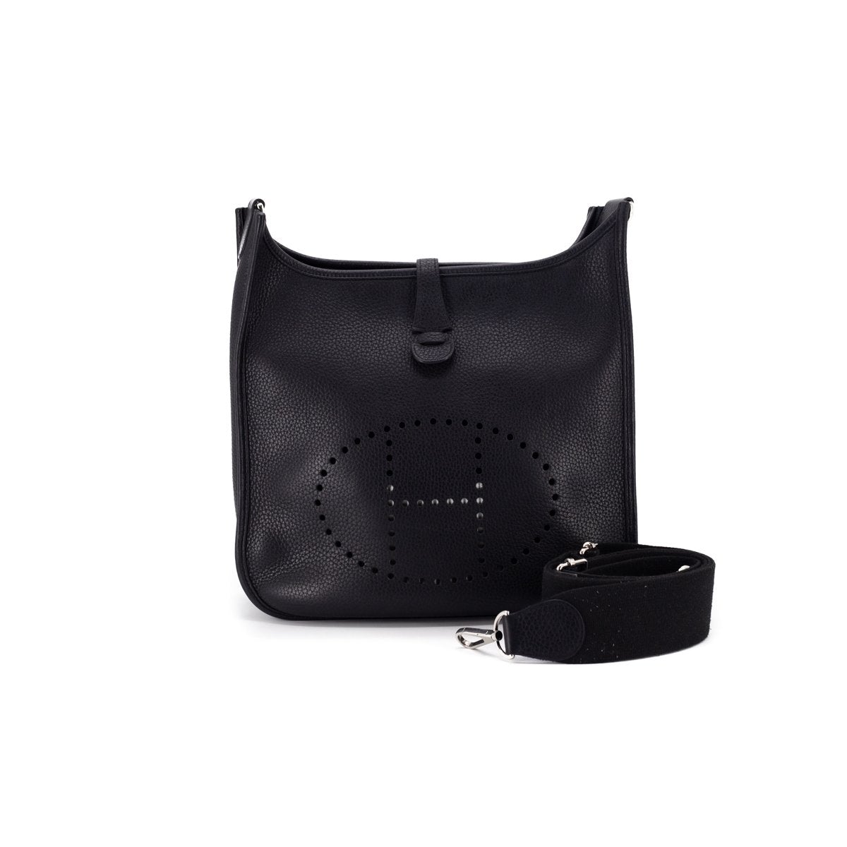 Luxury Hermes Evelyne III 29 Medium Black - D Stamp