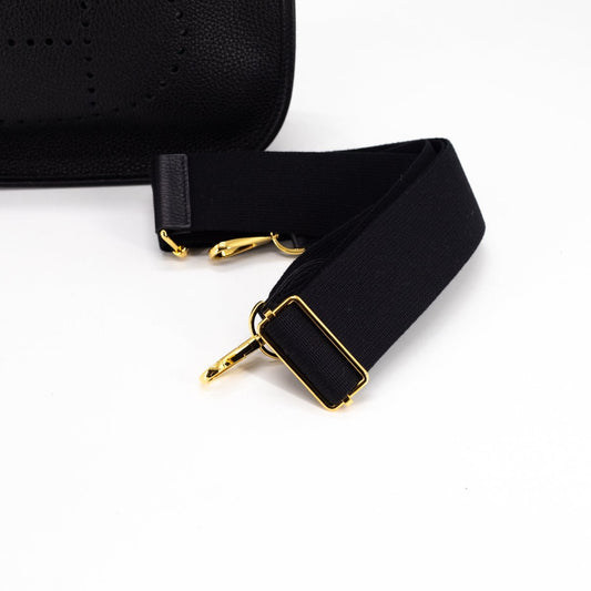 Luxury Hermes Evelyne III 29 Medium Noir - Y Stamp
