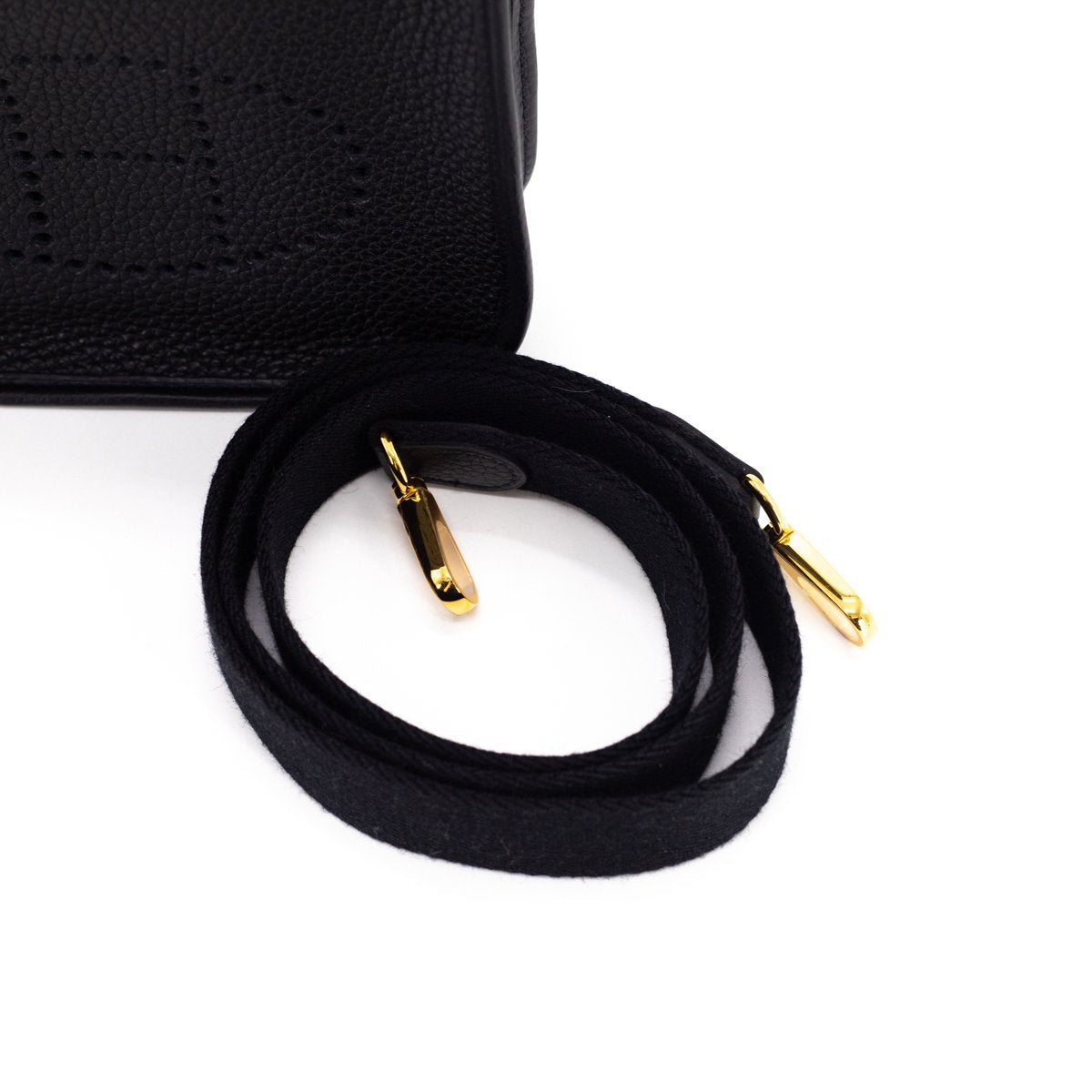 Luxury Hermes Evelyne 16 TPM Mini Noir - Y Stamp