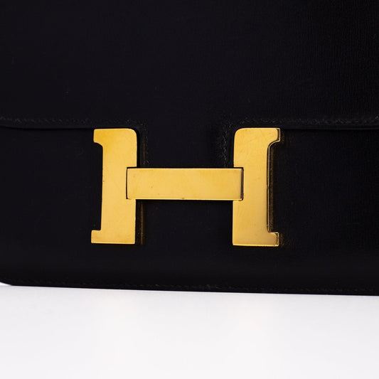 Luxury Hermes Constance 18 Noir