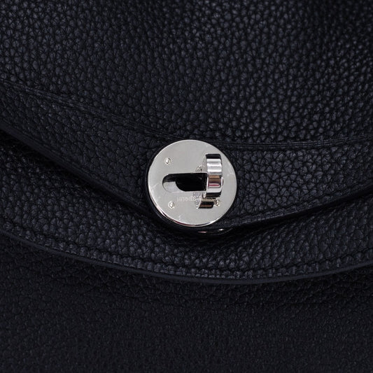 Luxury Hermes Lindy 34 Noir - P Stamp
