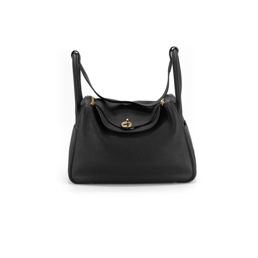 Luxury Hermes Lindy 30 Noir - X Stamp