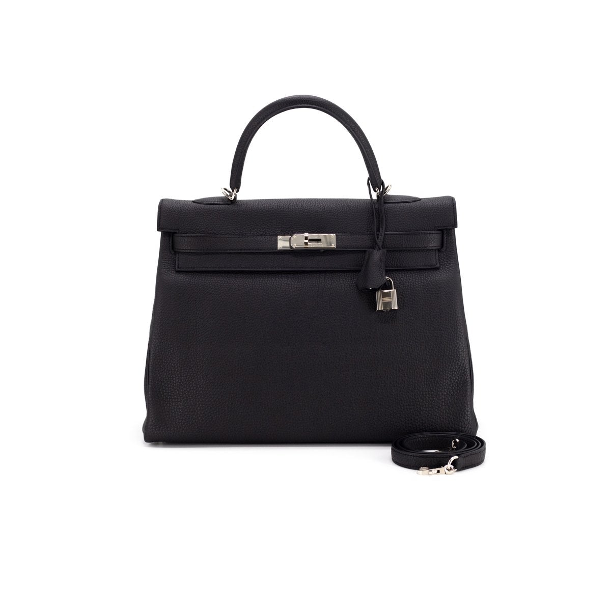 Luxury Hermes Kelly 35 Noir - X Stamp