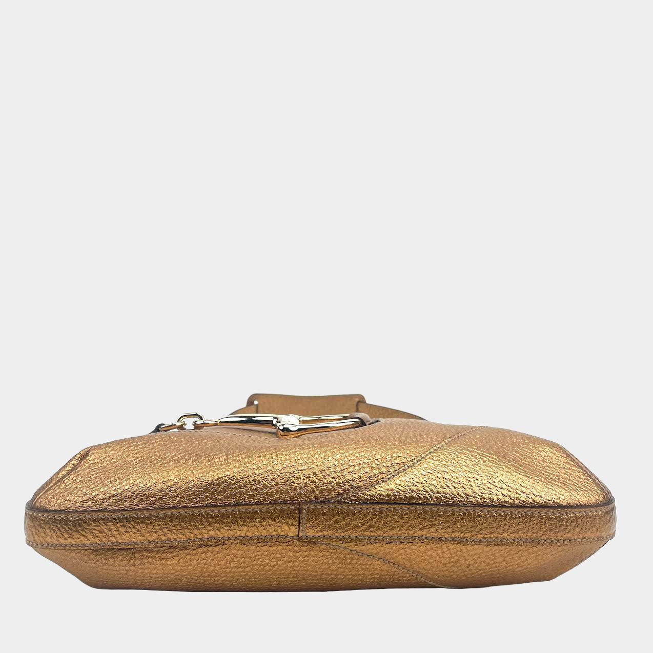 Luxury Gucci Hasler Hobo Leather Bag - OUTLET ITEM FINAL SALE