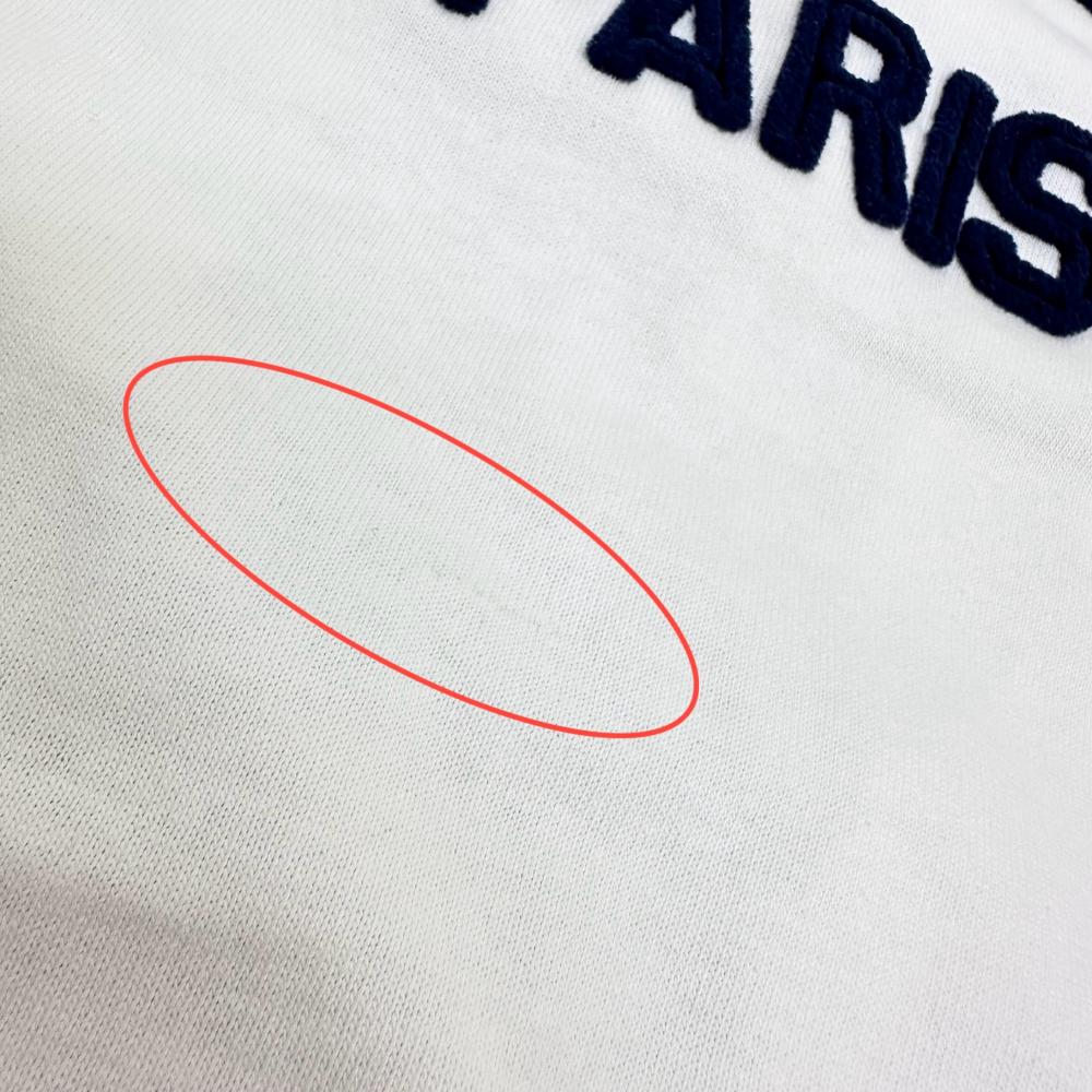 Louis Vuitton Logo Cotton T-Shirt White/Blue