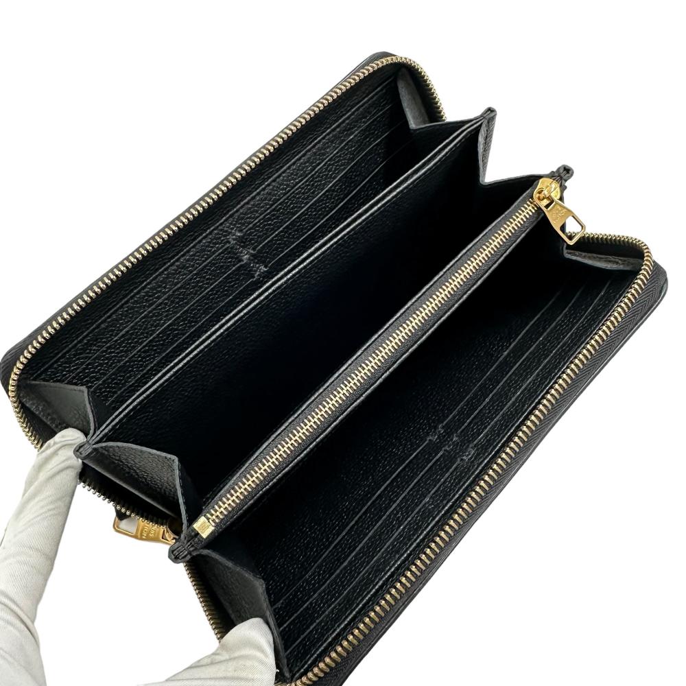 Louis Vuitton Monogram Empreinte Zippy Wallet