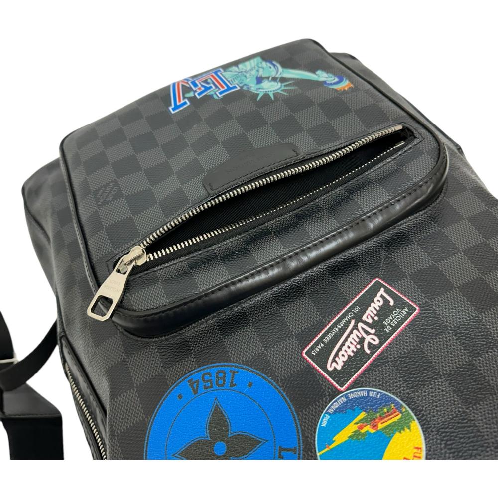 Louis Vuitton Josh Backpack N64424 Black