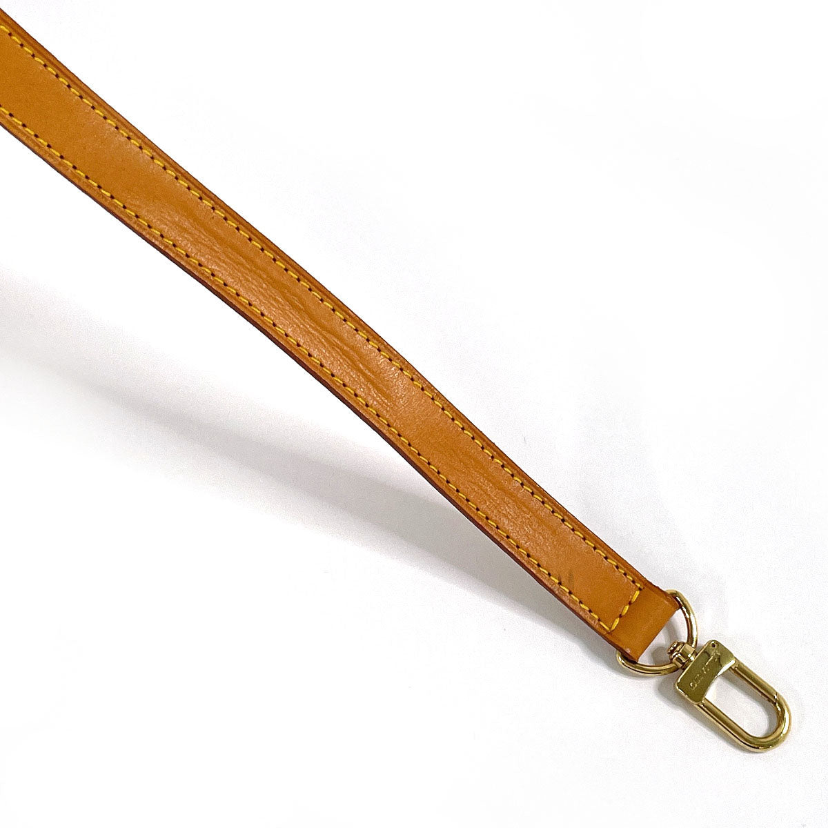 Louis Vuitton Brown Leather Shoulder Strap