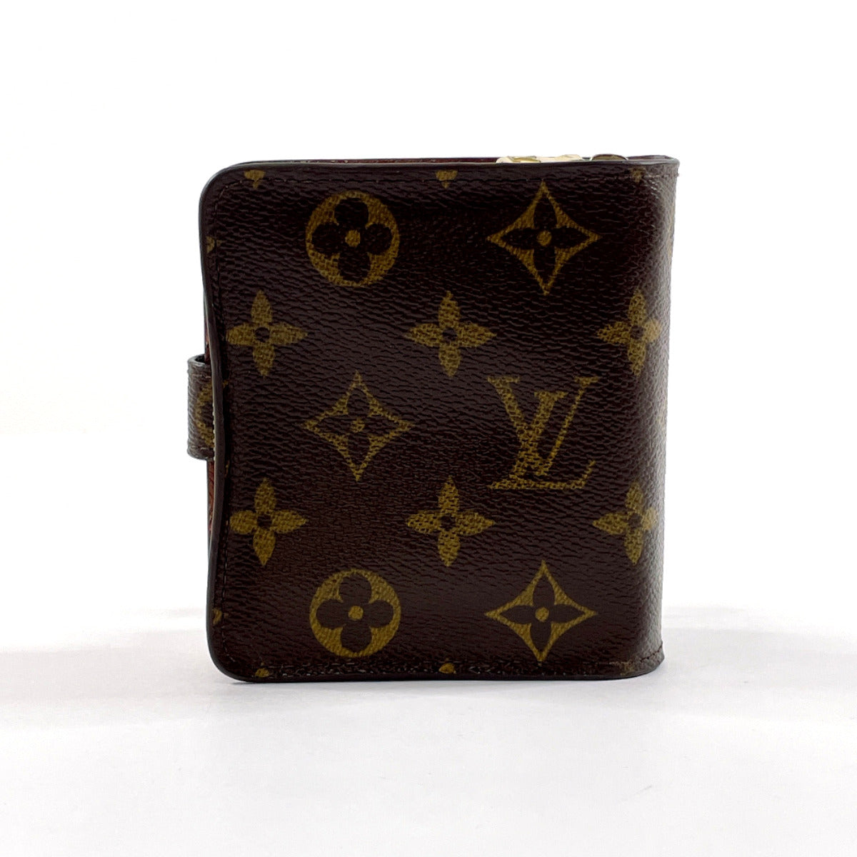 Louis Vuitton Monogram Canvas Compact Zip Wallet