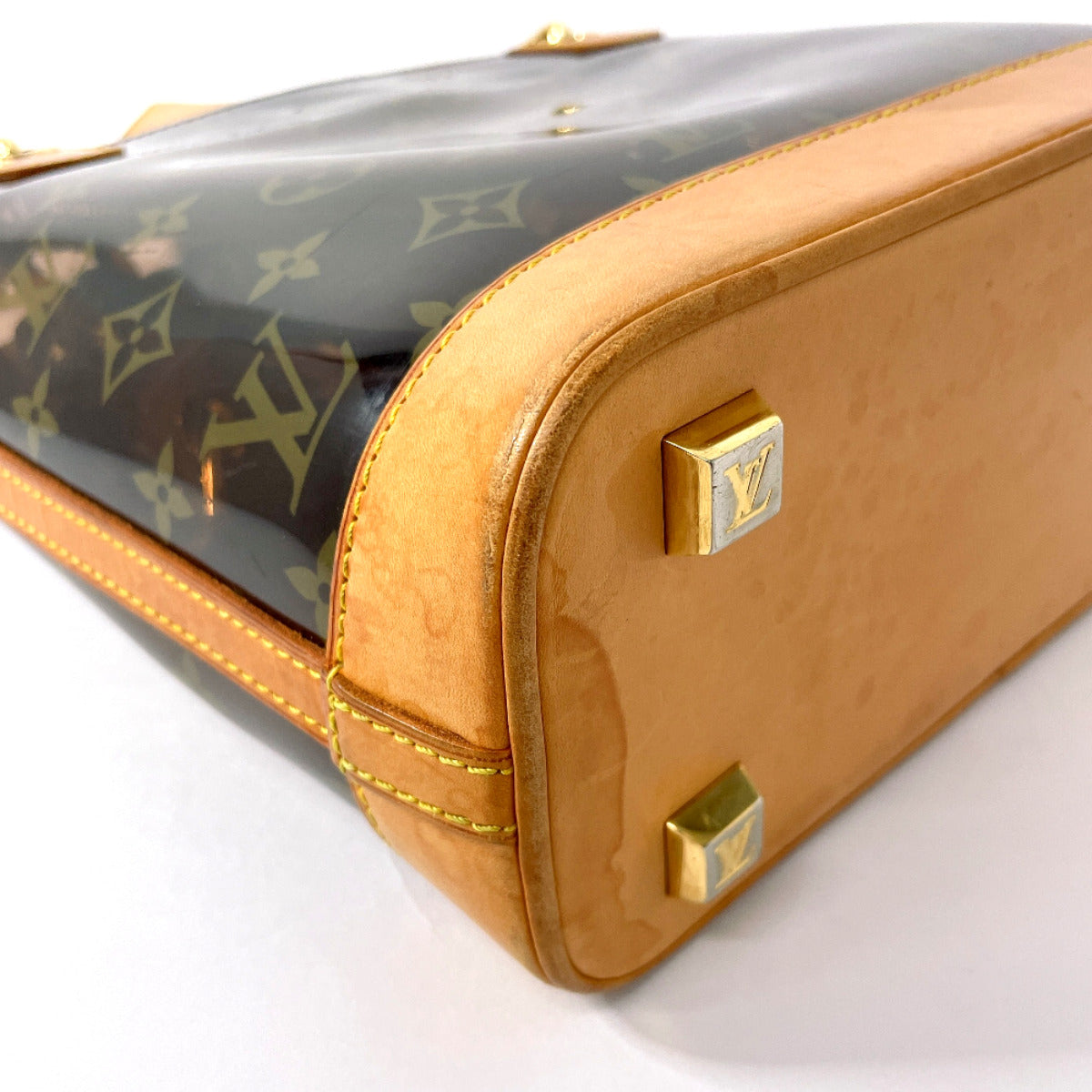 Louis Vuitton Cabas Ample PM Tote Bag Brown
