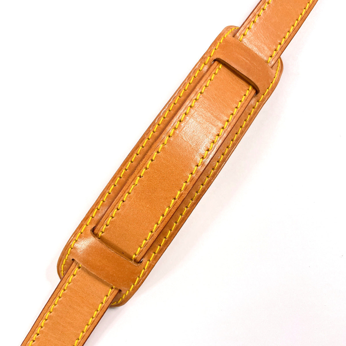 LOUIS VUITTON Shoulder strap Nume leather beige Keepall for bandouliere