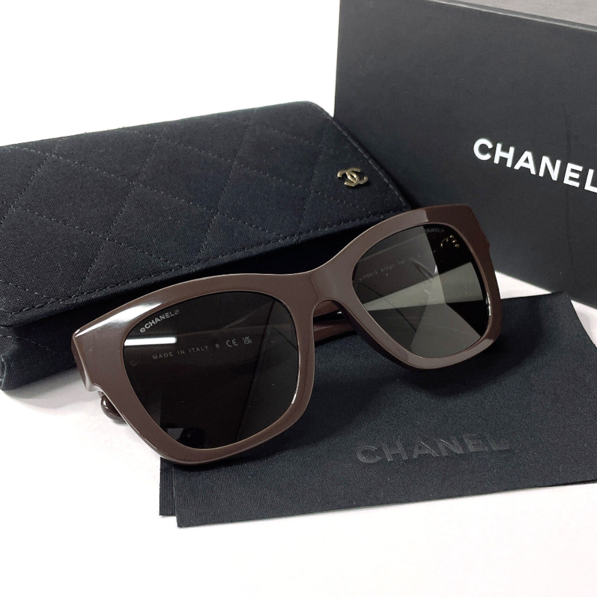 Chanel Heart Sunglasses 5478-A Brown