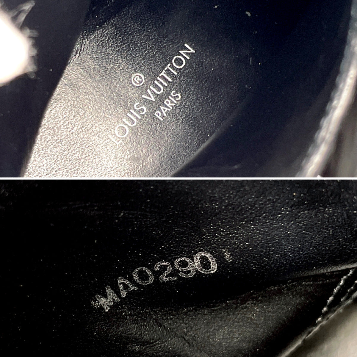 Louis Vuitton Patent Leather Monogram Boots