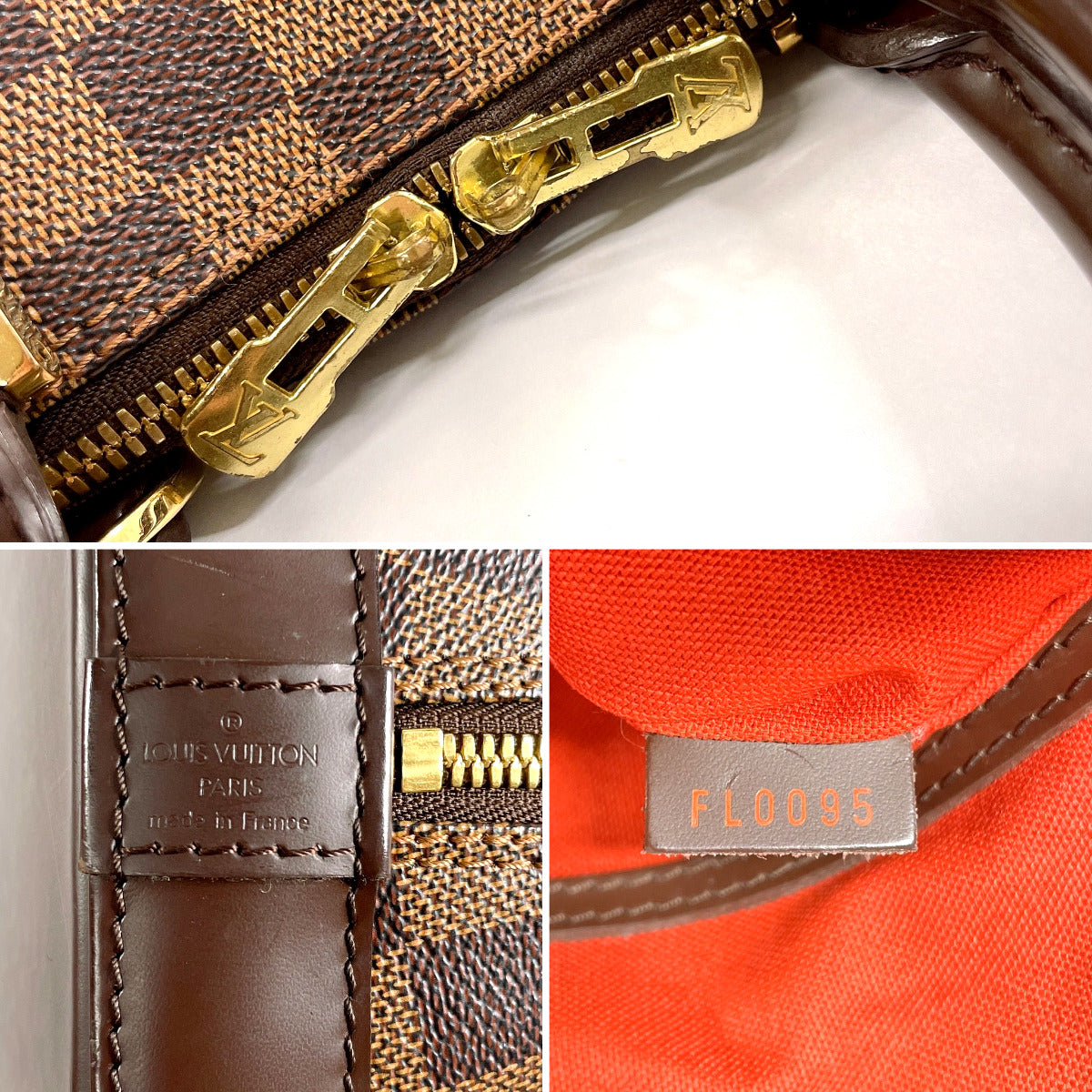 Louis Vuitton Damier Alma Handbag N51131