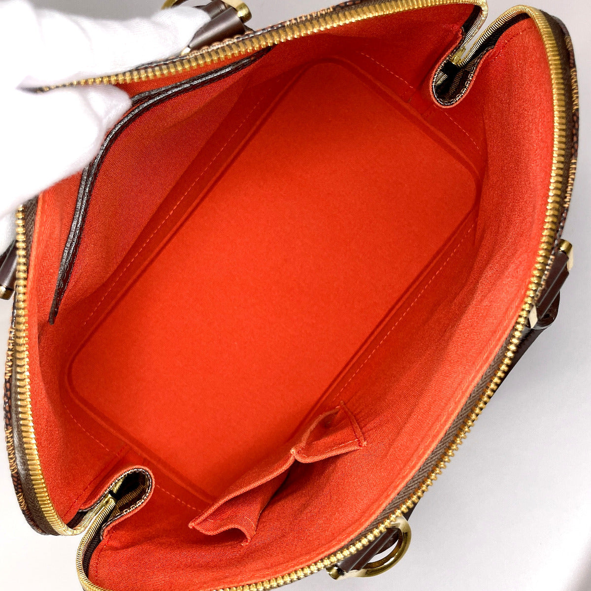 Louis Vuitton Damier Alma Handbag N51131