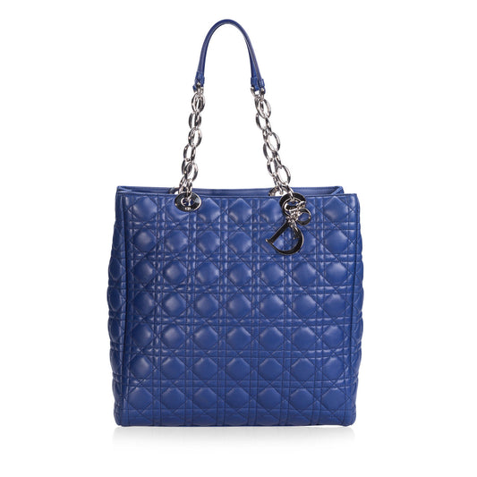 Luxury Dior Cannage Quilted Tote