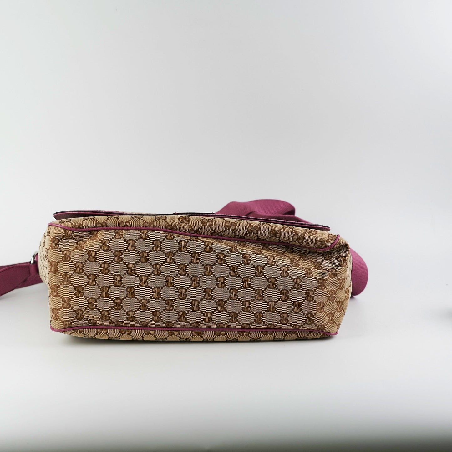 Luxury Gucci Trending 2025 Baby Bag with Changemat Monogram Pink