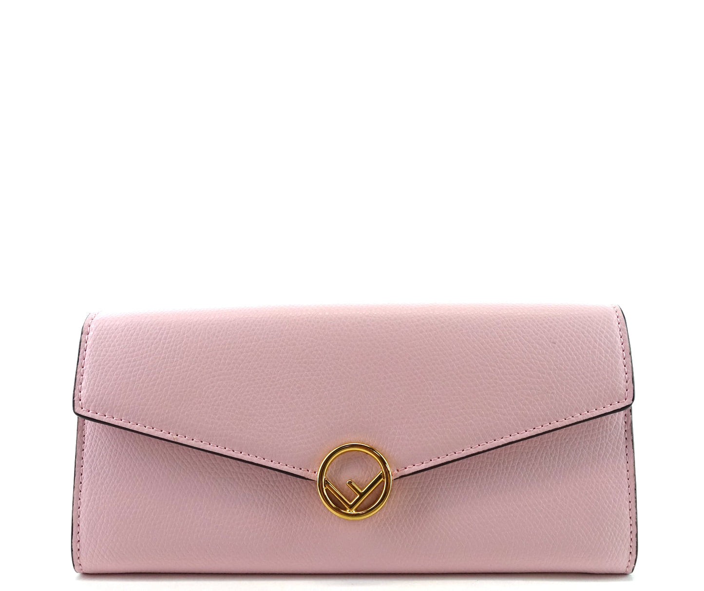 Continental F is Luxury Fendi Calf Leather Wallet