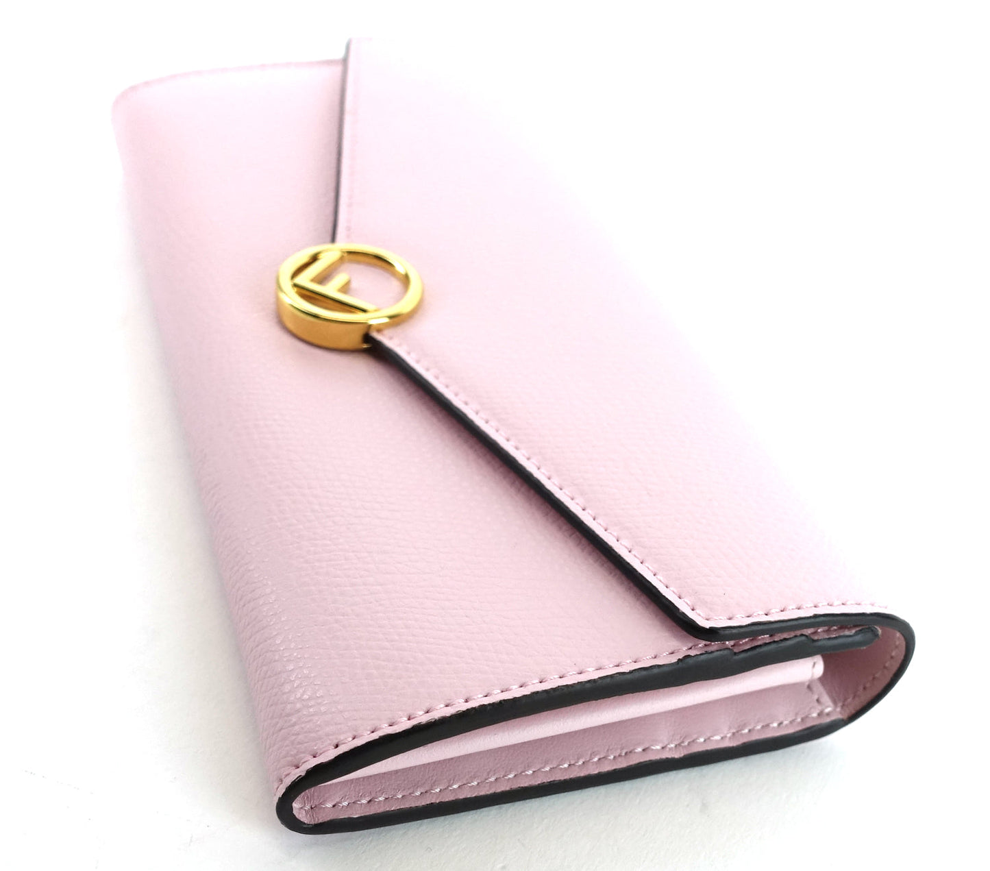 Continental F is Luxury Fendi Calf Leather Wallet