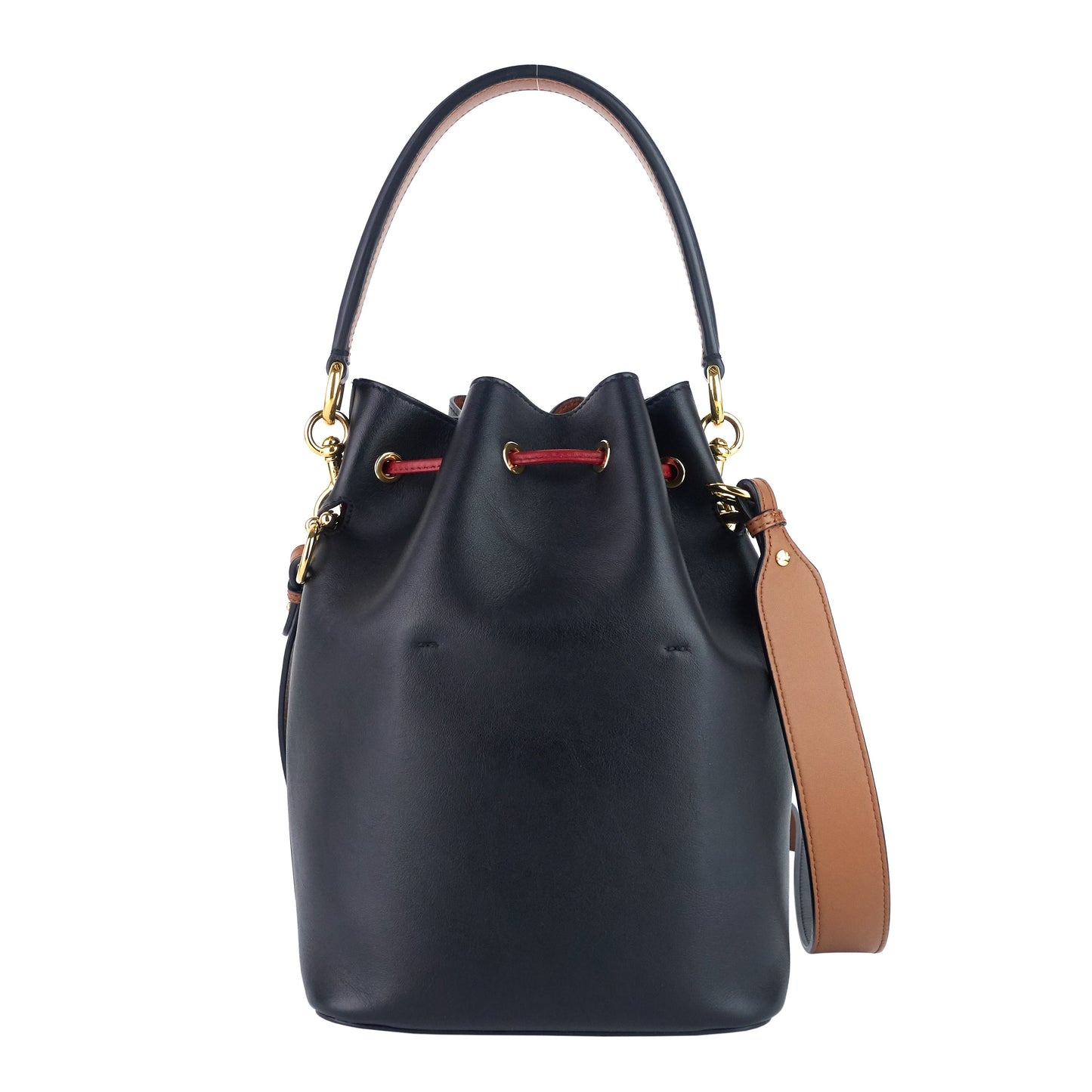 F Is Luxury Fendi Perforated Mon Tresor Small Leather Bag