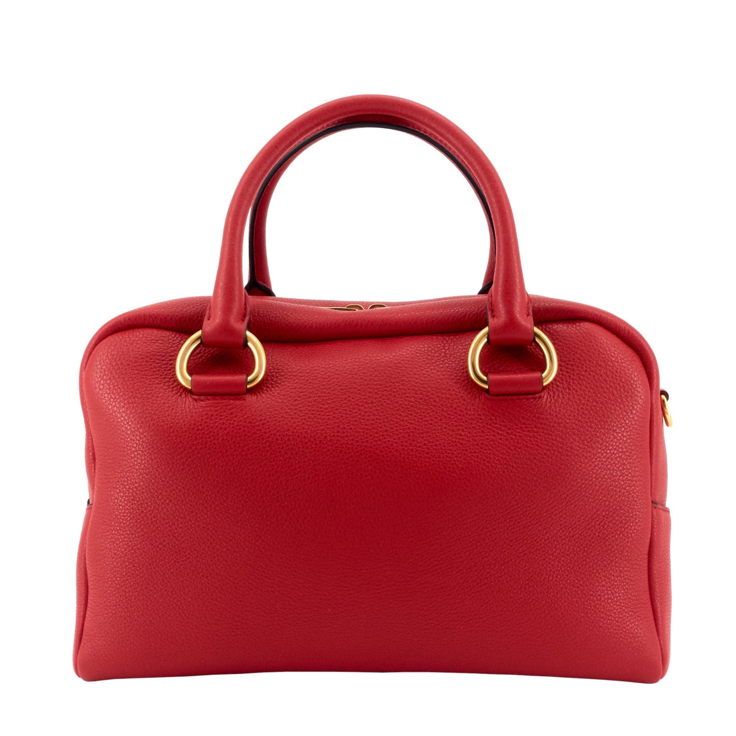 Luxury PradaConvertible Bauletto Vitello Phenix Leather Bag