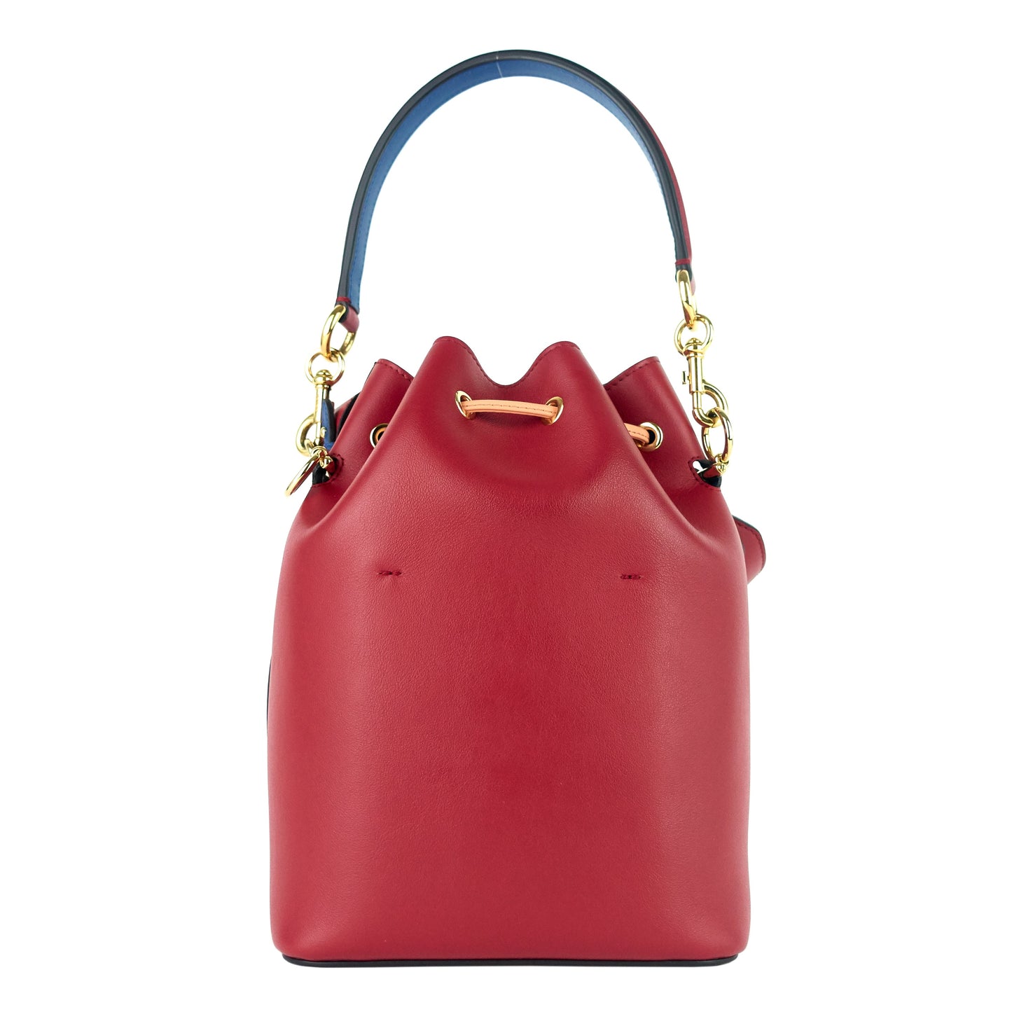 F is Luxury Fendi Perforated Mon Tresor Small Leather Bag