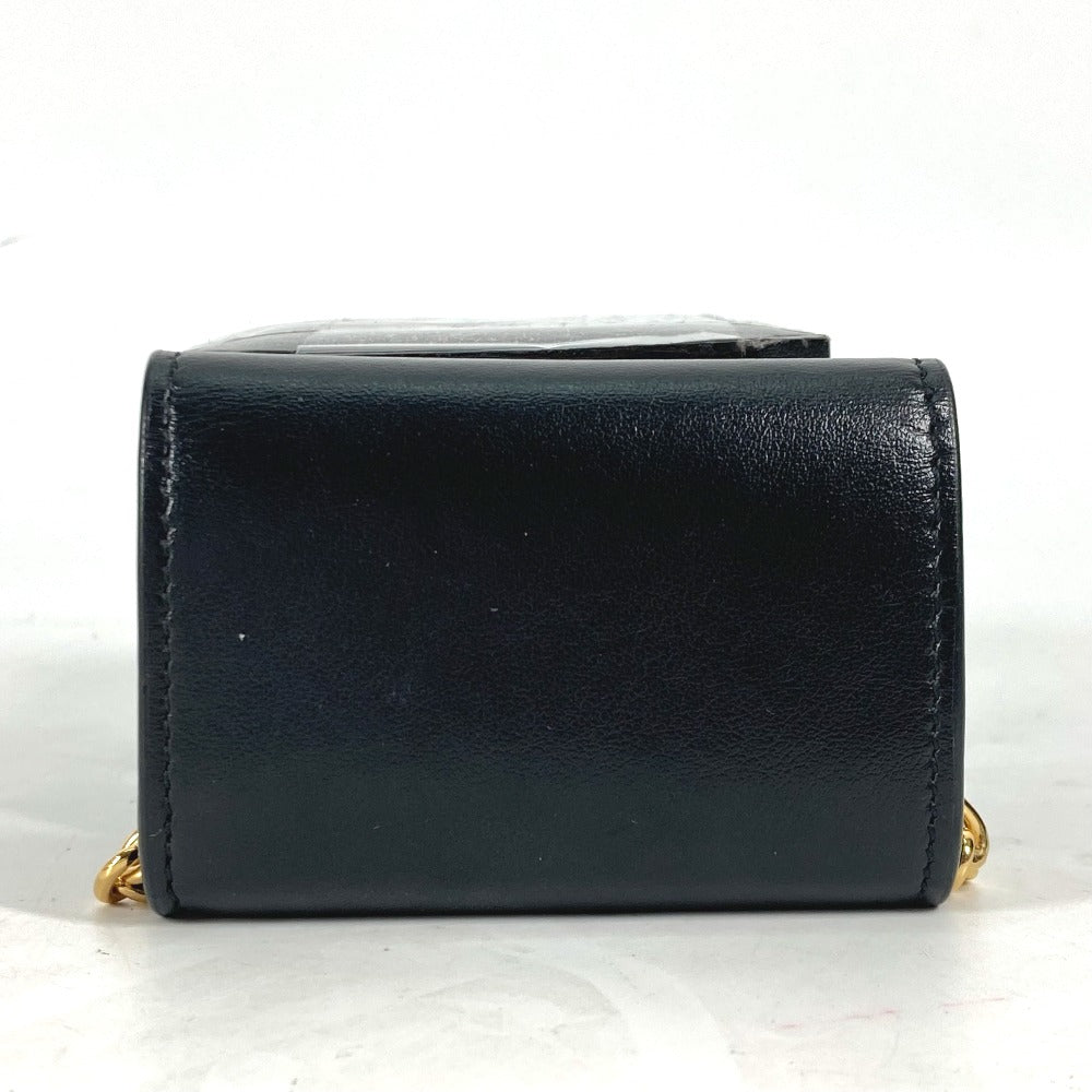 LOUIS VUITTON Other accessories M00829 leather black Chain Bijou Sac Earphone Holder LV Link Women