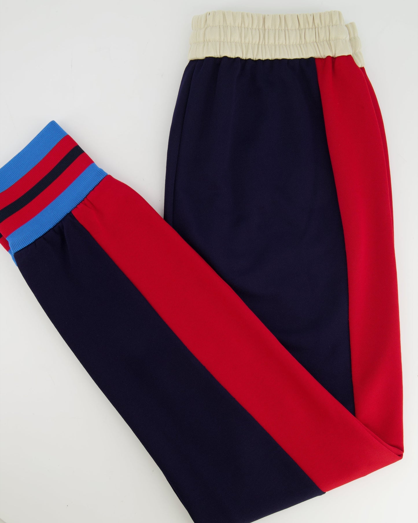 Luxury Gucci Navy Guccify Yourself Track Pants Size XS (UK 6)